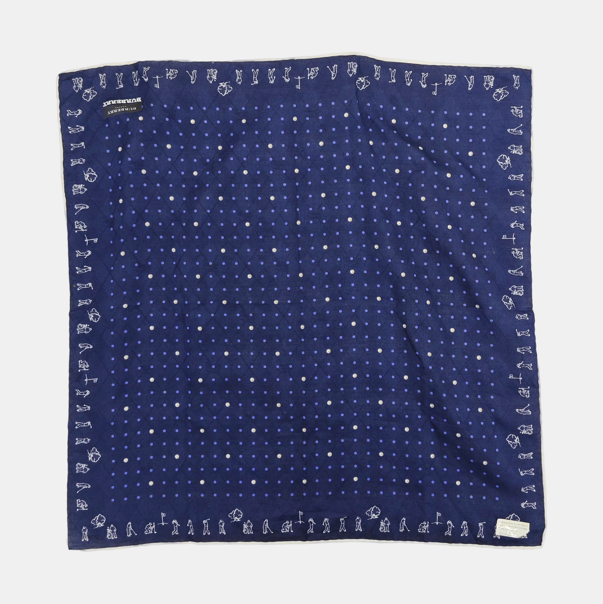 Cotton Handkerchief Blue