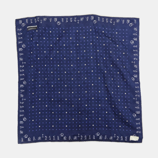 Cotton Handkerchief Blue