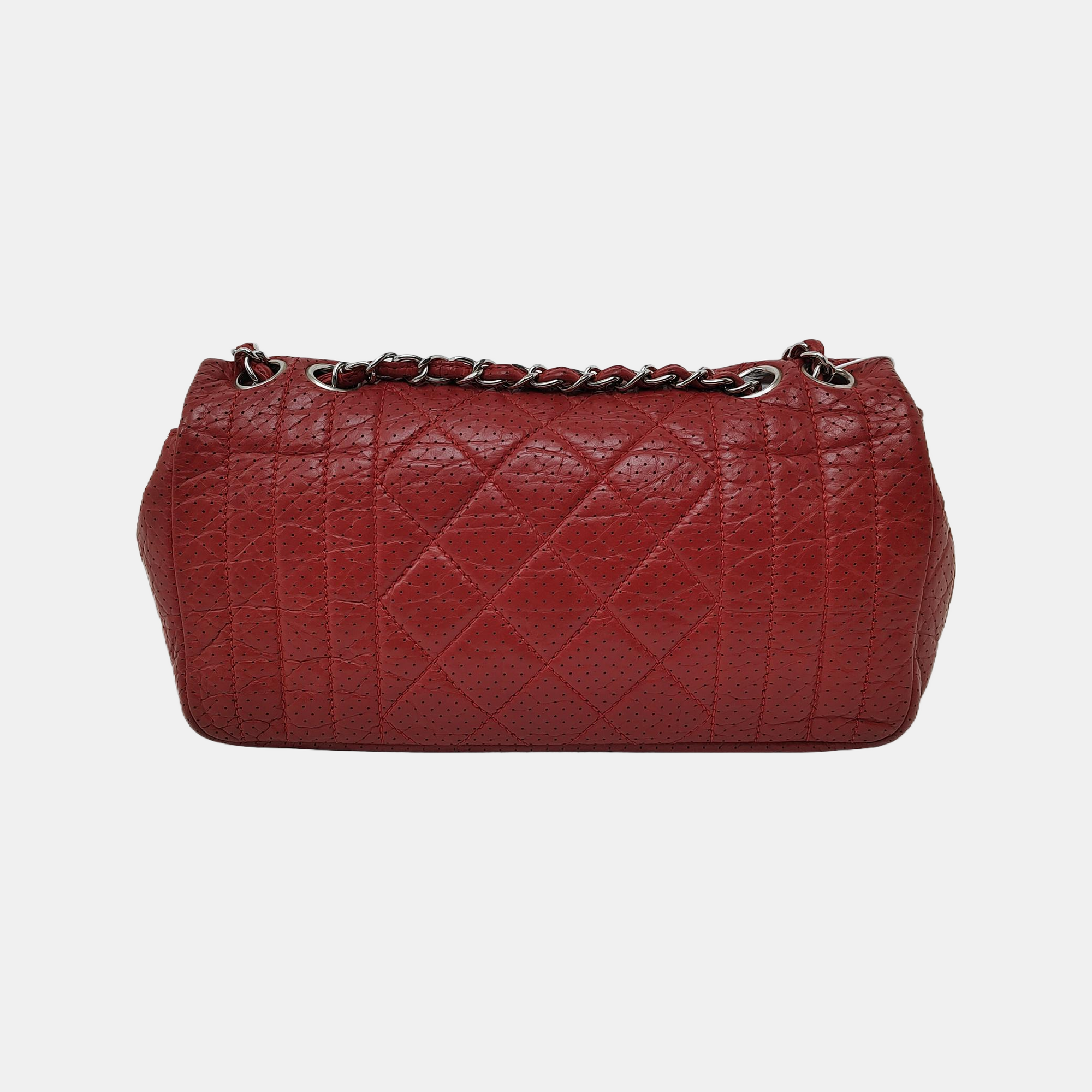 Quilted Calfskin Red