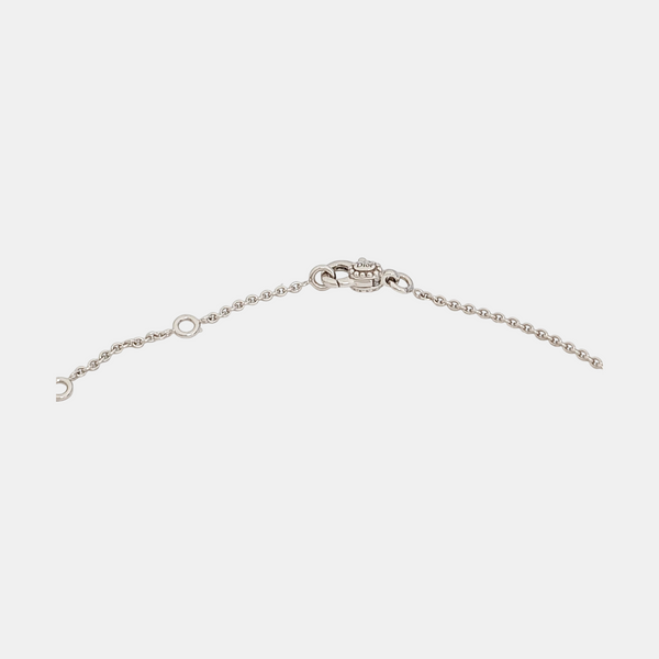 Mimirose 18k White Gold Silver Necklace