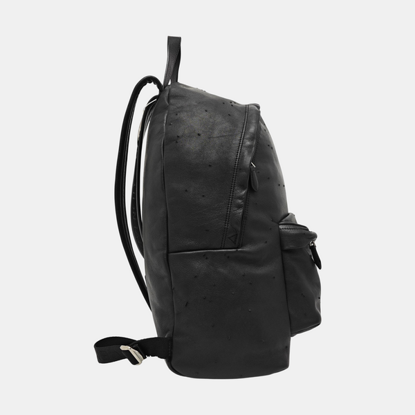 Calfskin Backpack Black