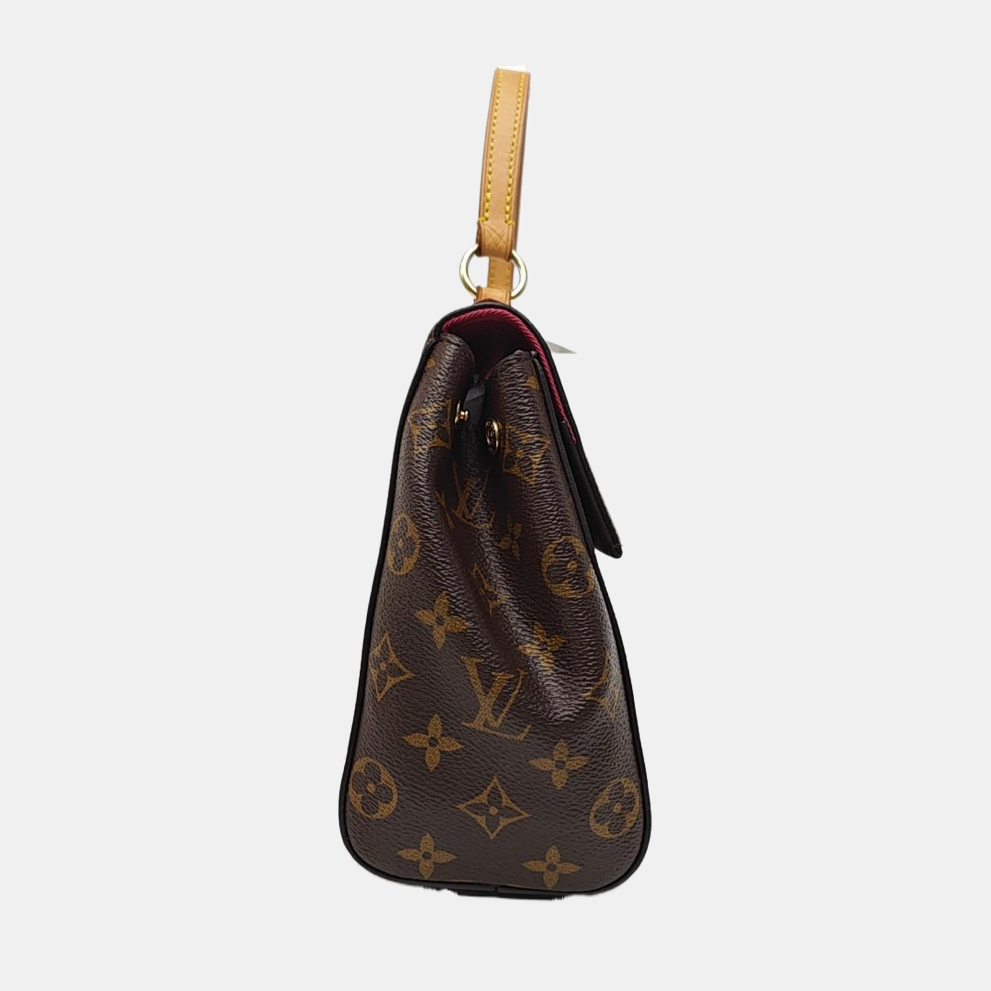 CLUNY PM Monogram Coated Canvas Brown