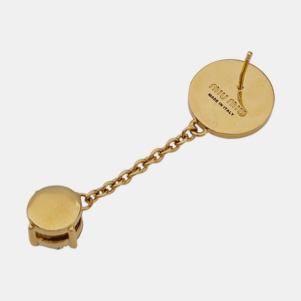 Metal Gold Stud Earrings