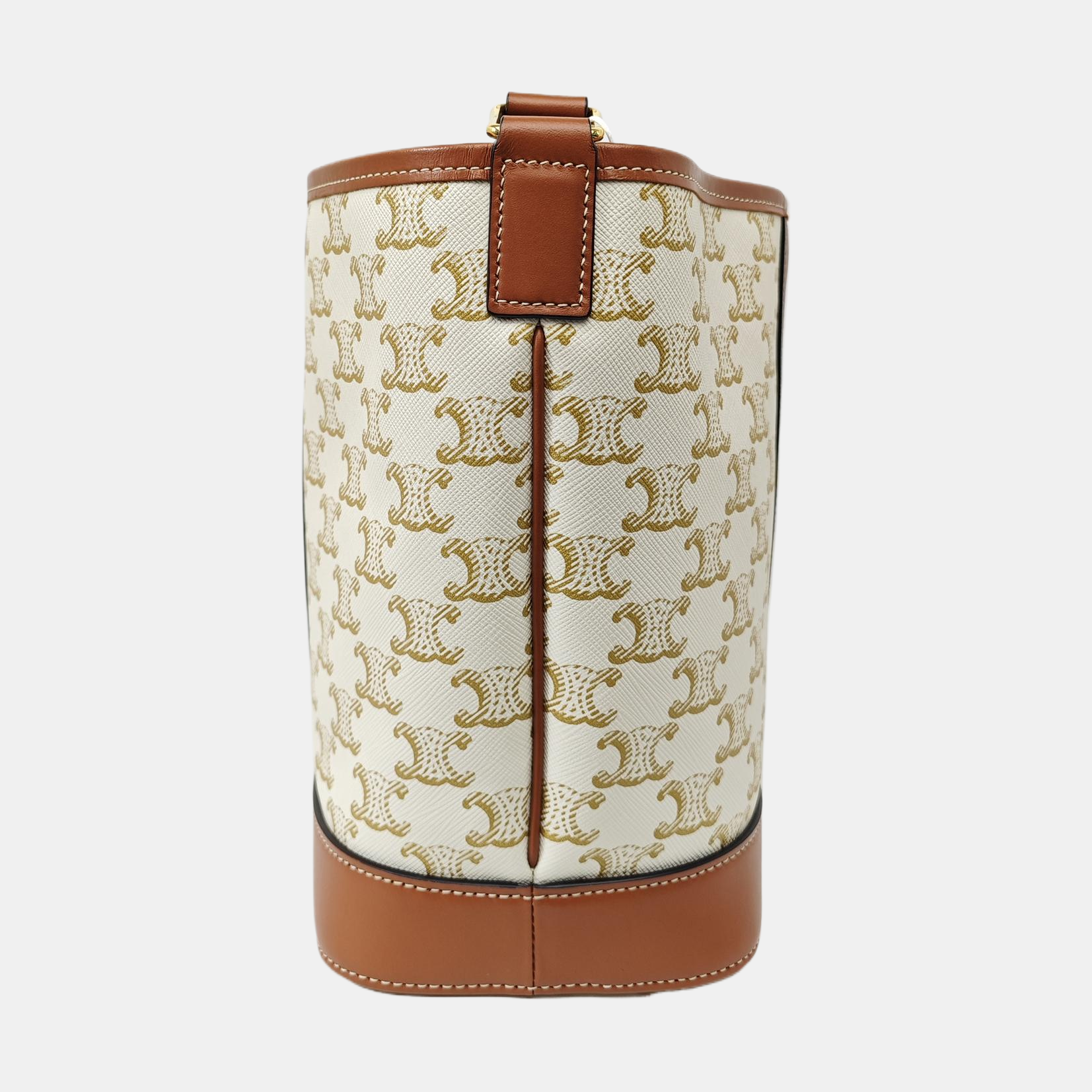 TRIOMPHE CANVAS Small Coated Canvas Beige