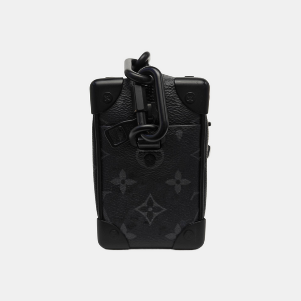 SOFT TRUNK Mini Monogram Coated Canvas Black
