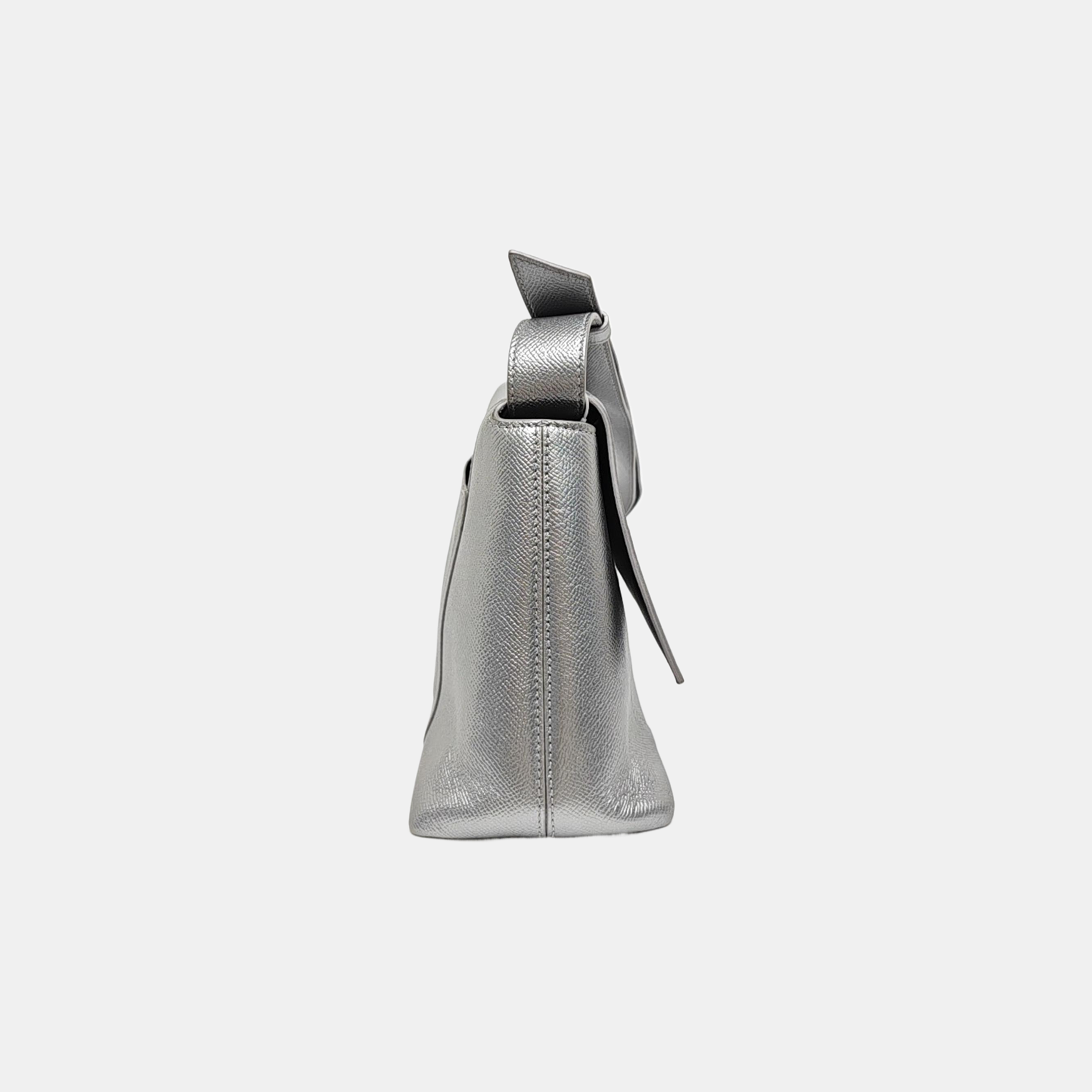 Downtown Small Calfskin Silver