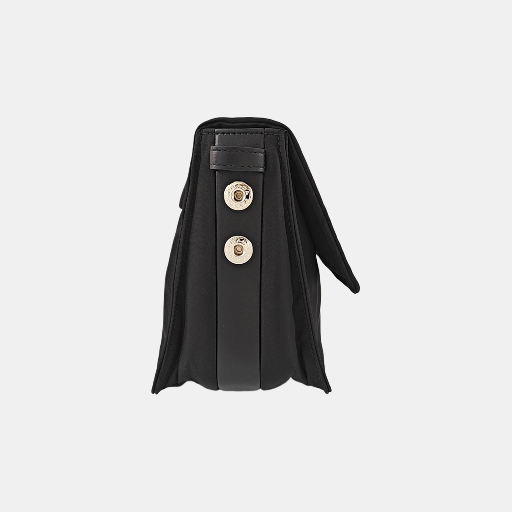 Nylon Crossbody Bag Small Black