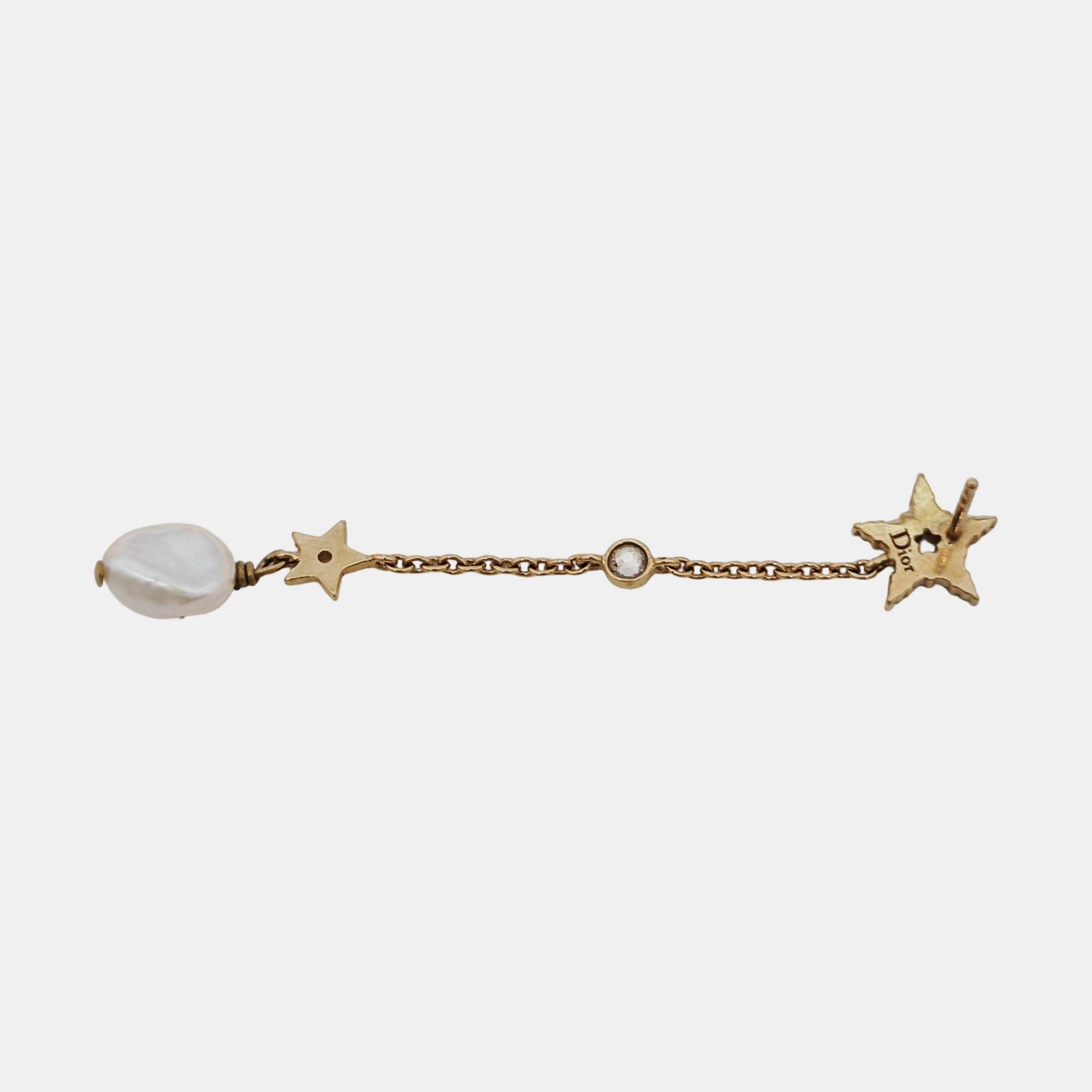 La Petite Tribale Metal Gold Earrings
