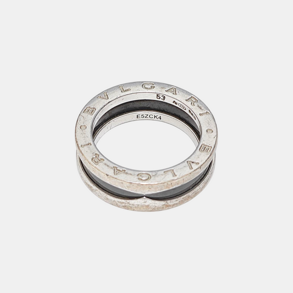 B.ZERO1 925 Sterling Silver Ring EU 53