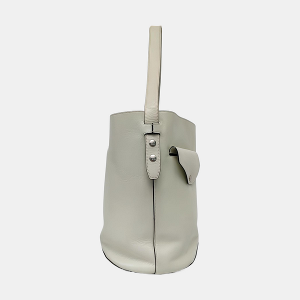 BIKER Calfskin White