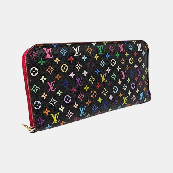 LV × TM INSOLITE Monogram Coated Canvas Black Wallet
