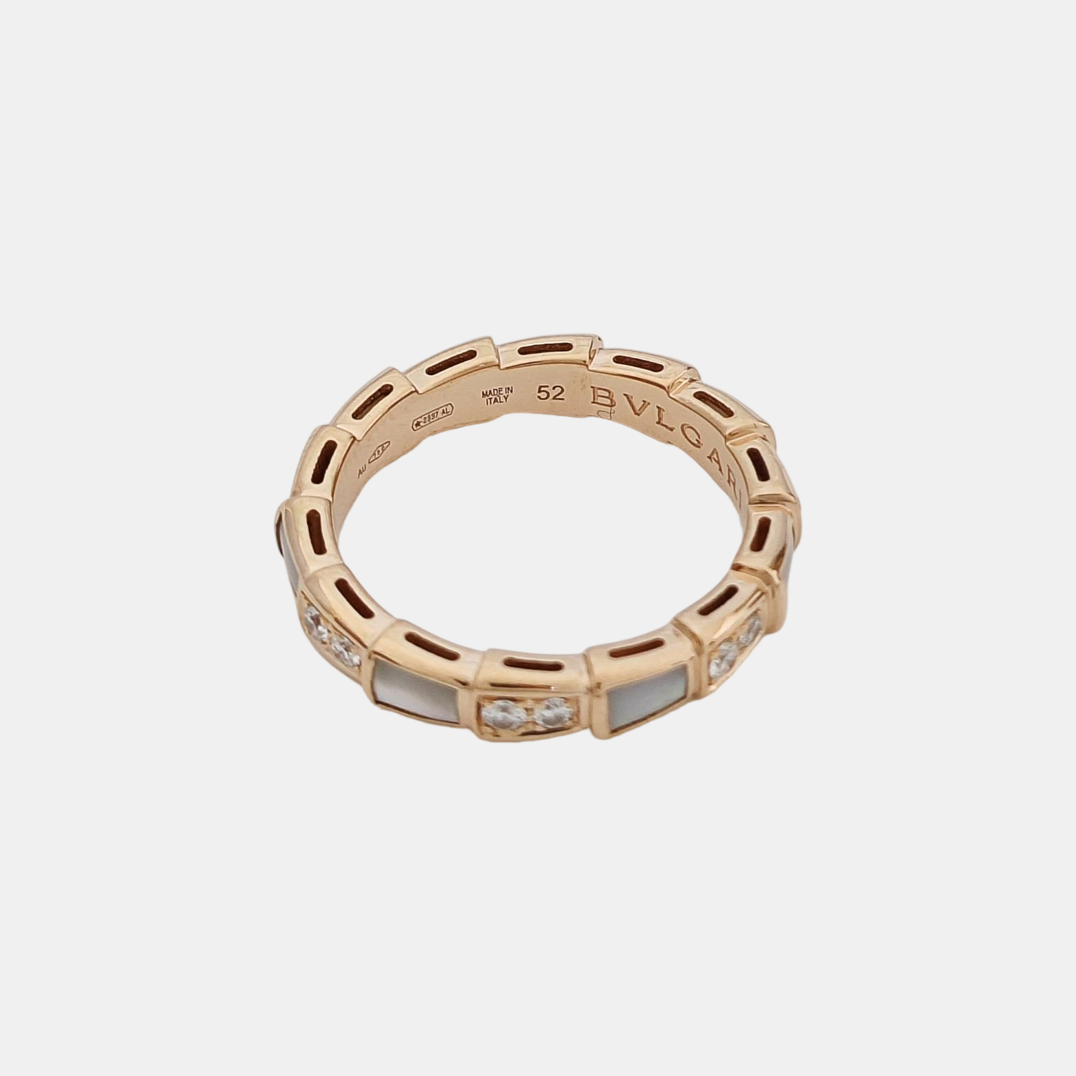 SERPENTI 18k Rose Gold Ring EU 52