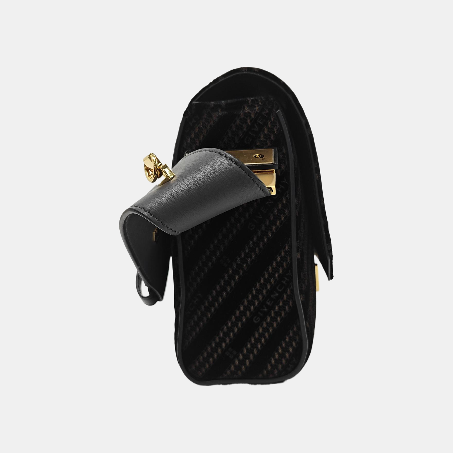Suede Shoulder Bag Black