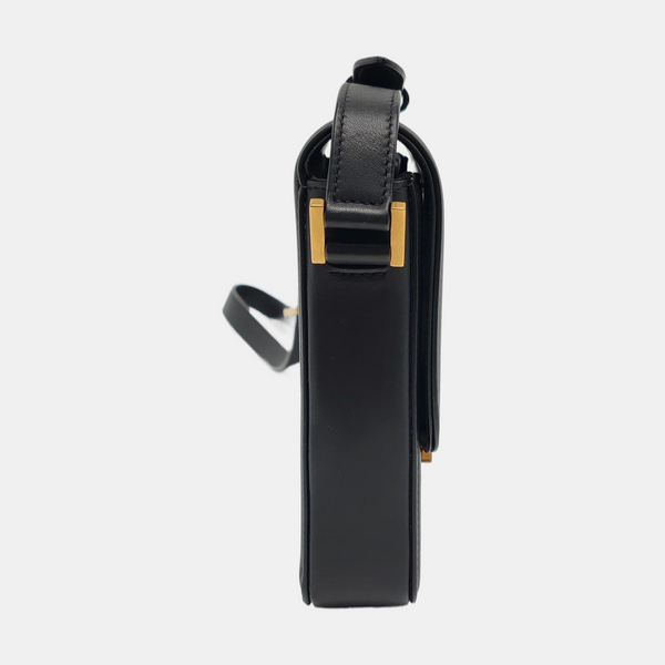 Authenticated pre-owned  SOLFERINO Mini Calfskin Black - Crossbody Bag at Looply
