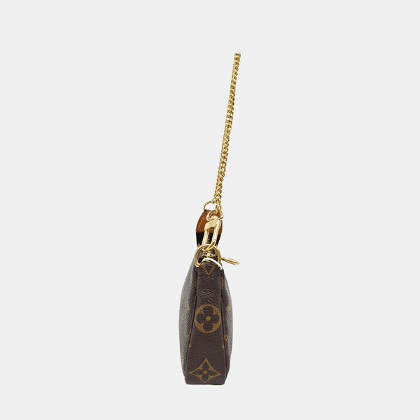 ACCESSOIRES Mini Monogram Coated Canvas Brown