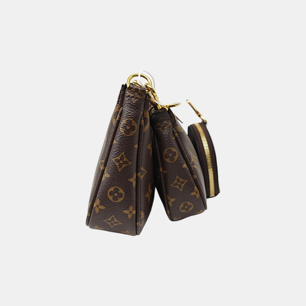 MULTI Monogram Coated Canvas Brown