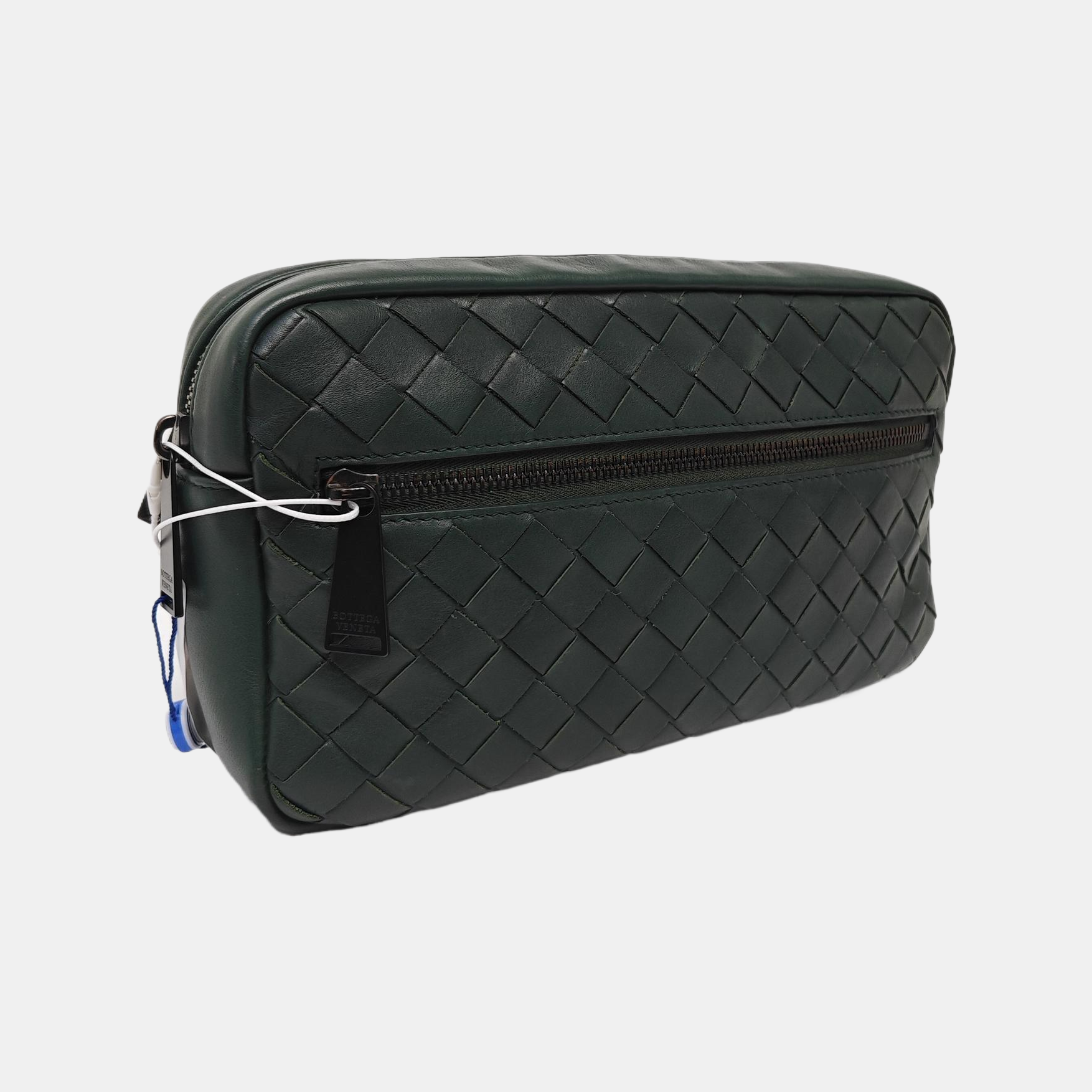 Calfskin Shoulder Bag Green