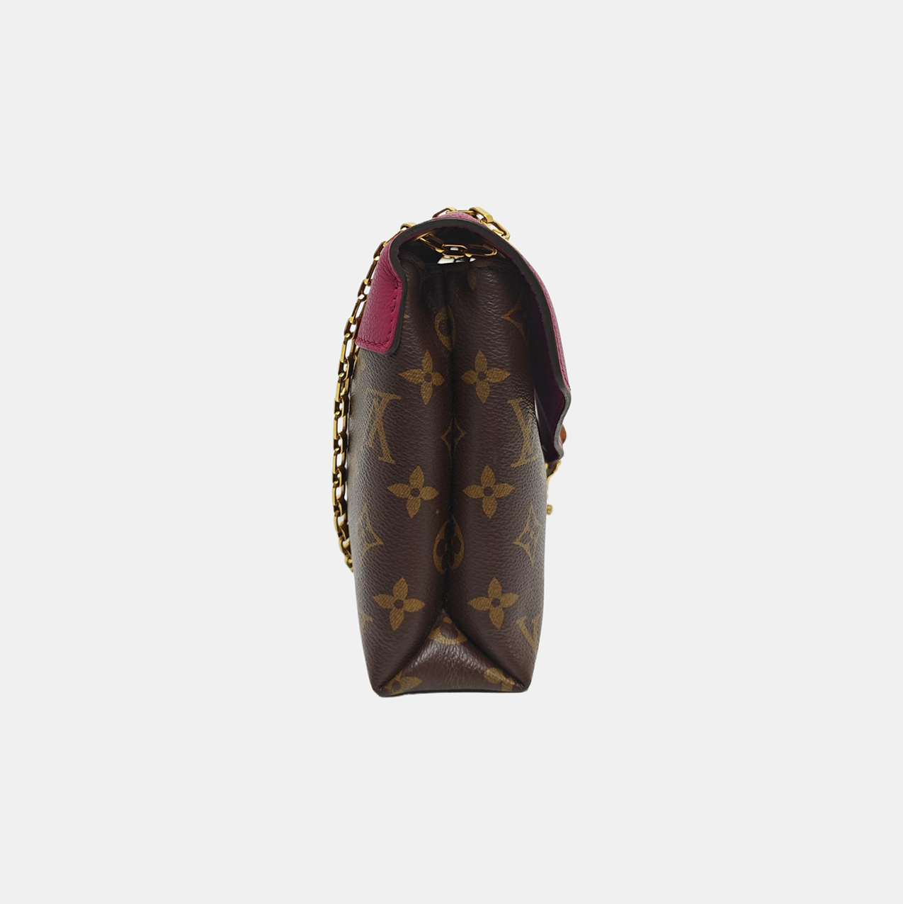 PALLAS BB Monogram Coated Canvas Brown