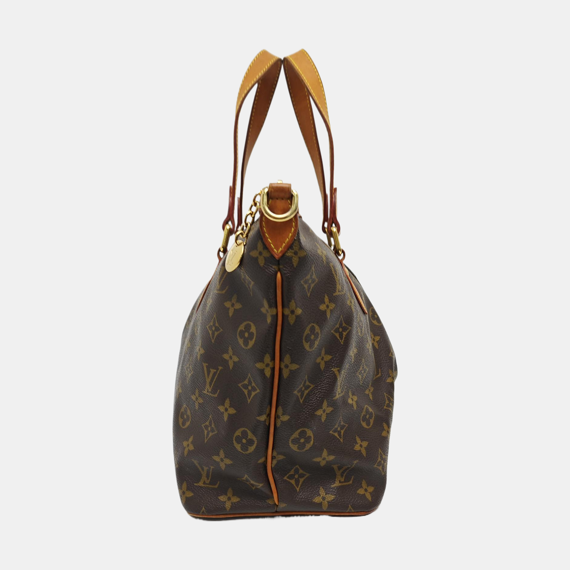 PALERMO PM Monogram Coated Canvas Brown