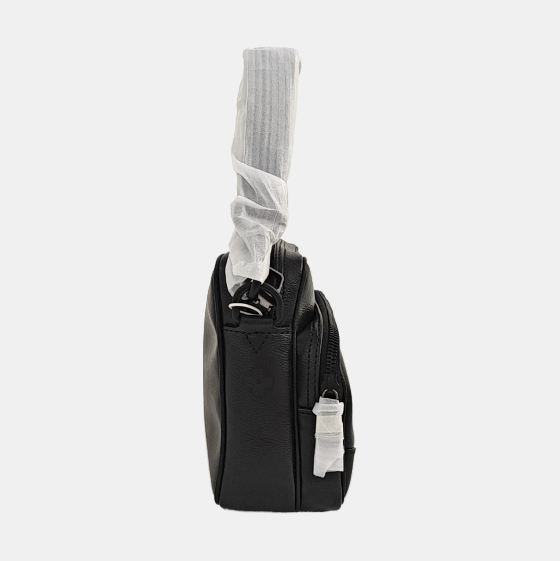 NIL Monogram Coated Canvas Black