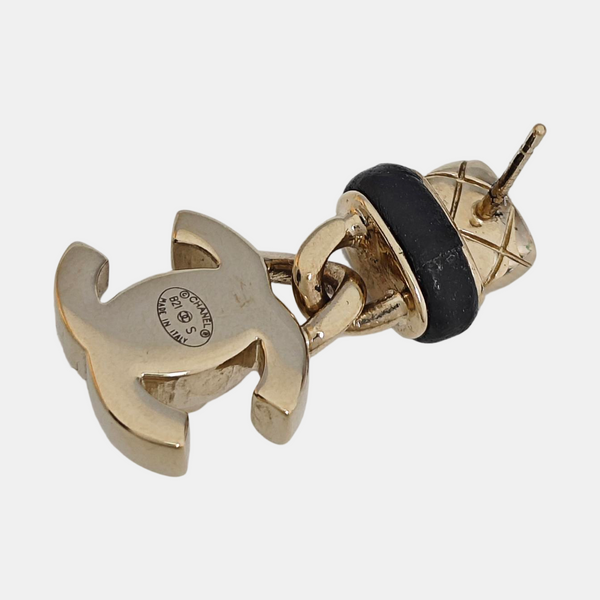 Metal Gold Stud Earrings
