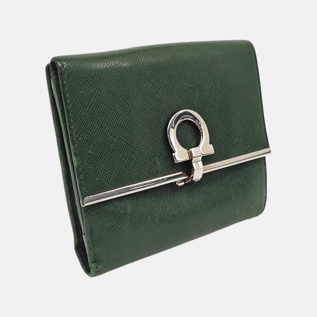 Gancio Calfskin Green