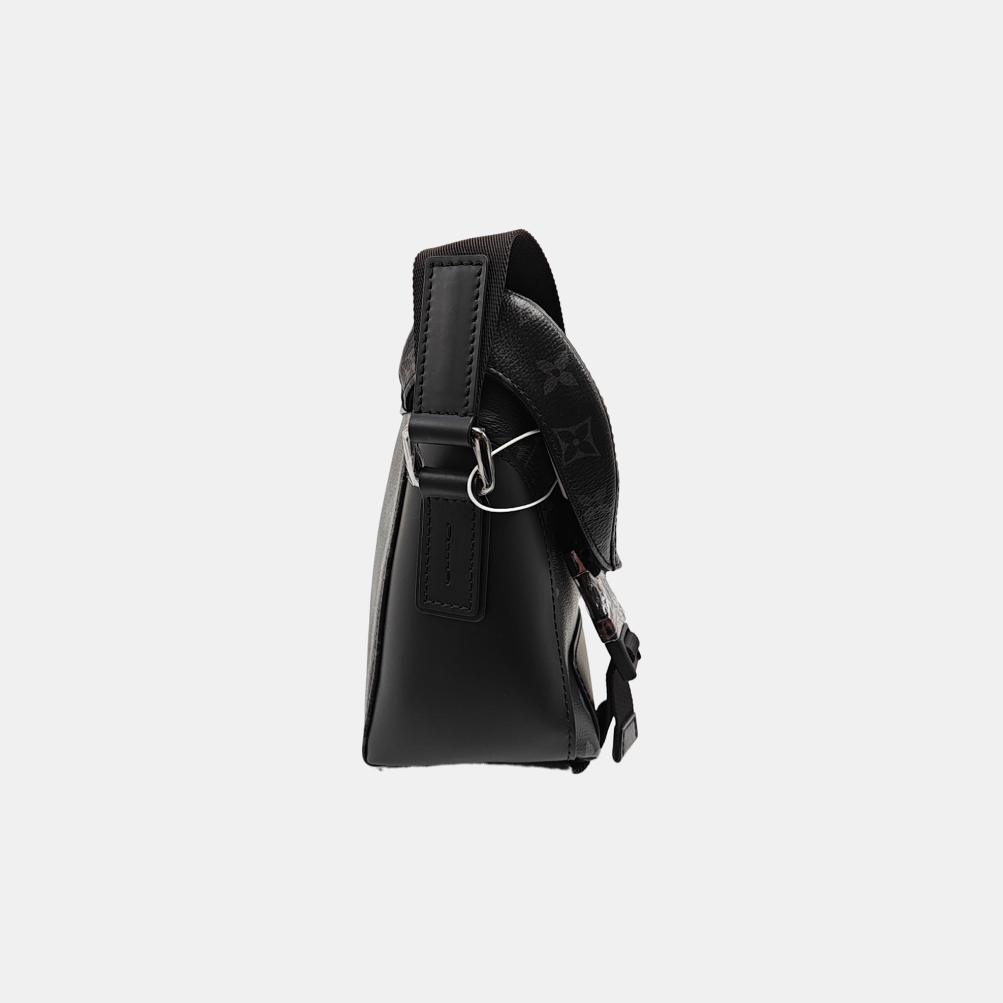 VOYAGER PM Monogram Coated Canvas Black