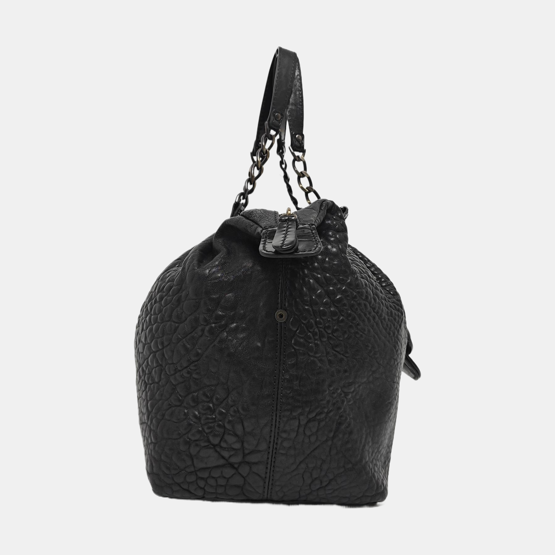 Calfskin Tote Bag Black