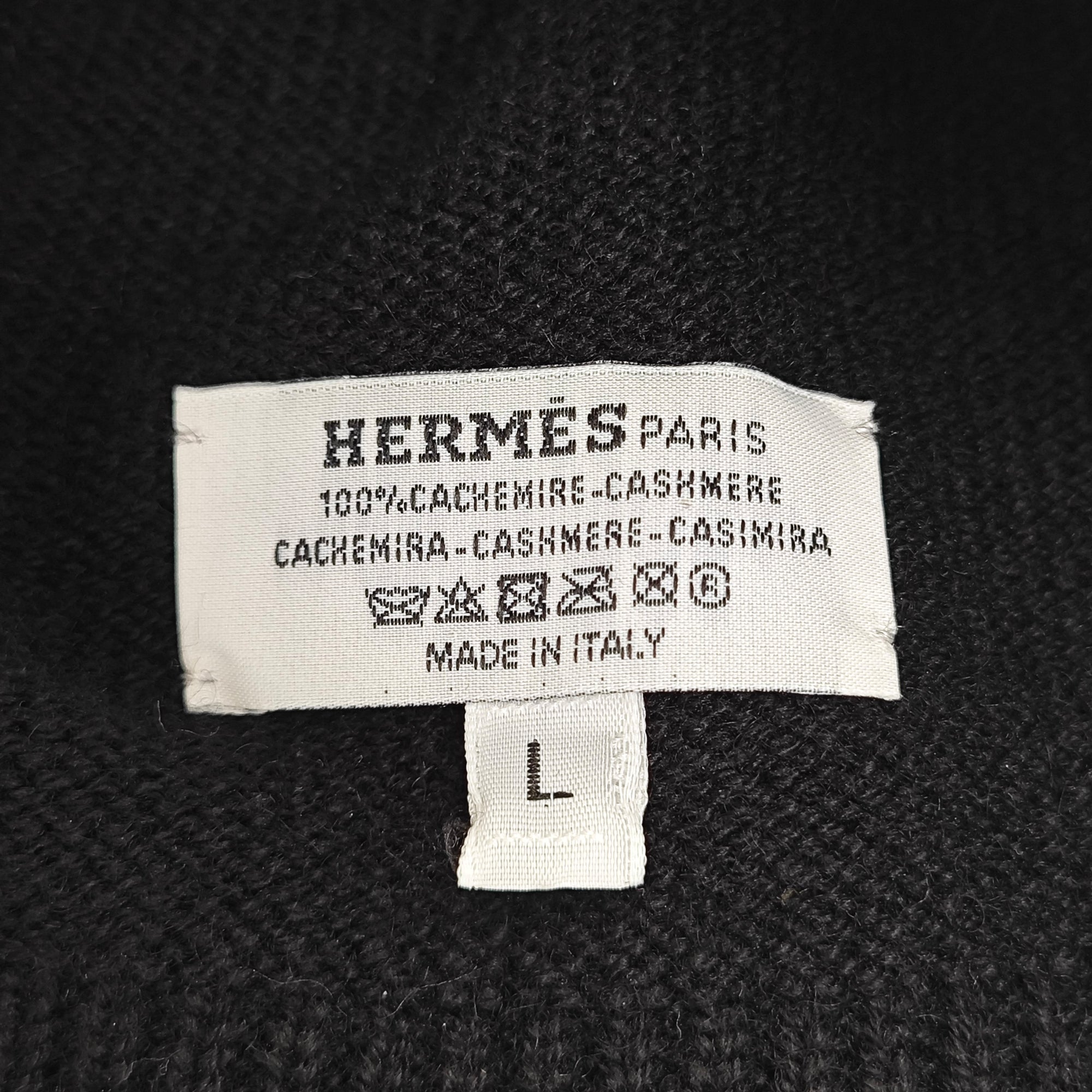Cashmere Hat Black