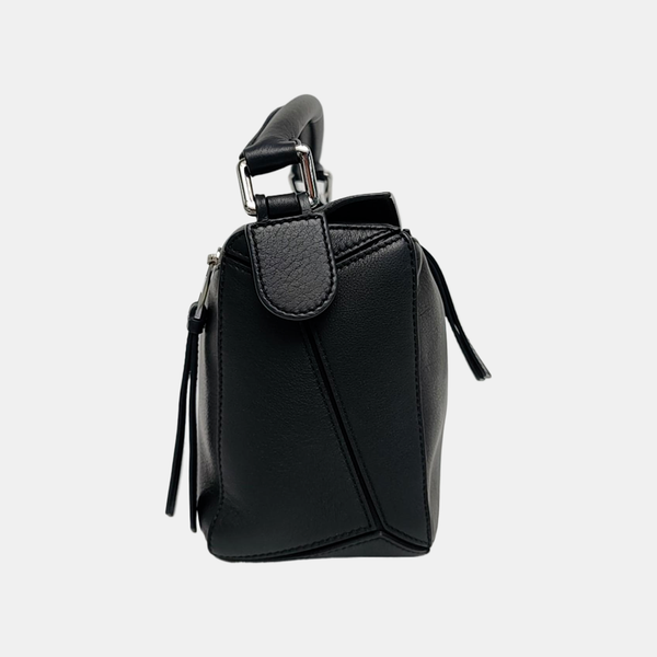 Puzzle Small Calfskin Black