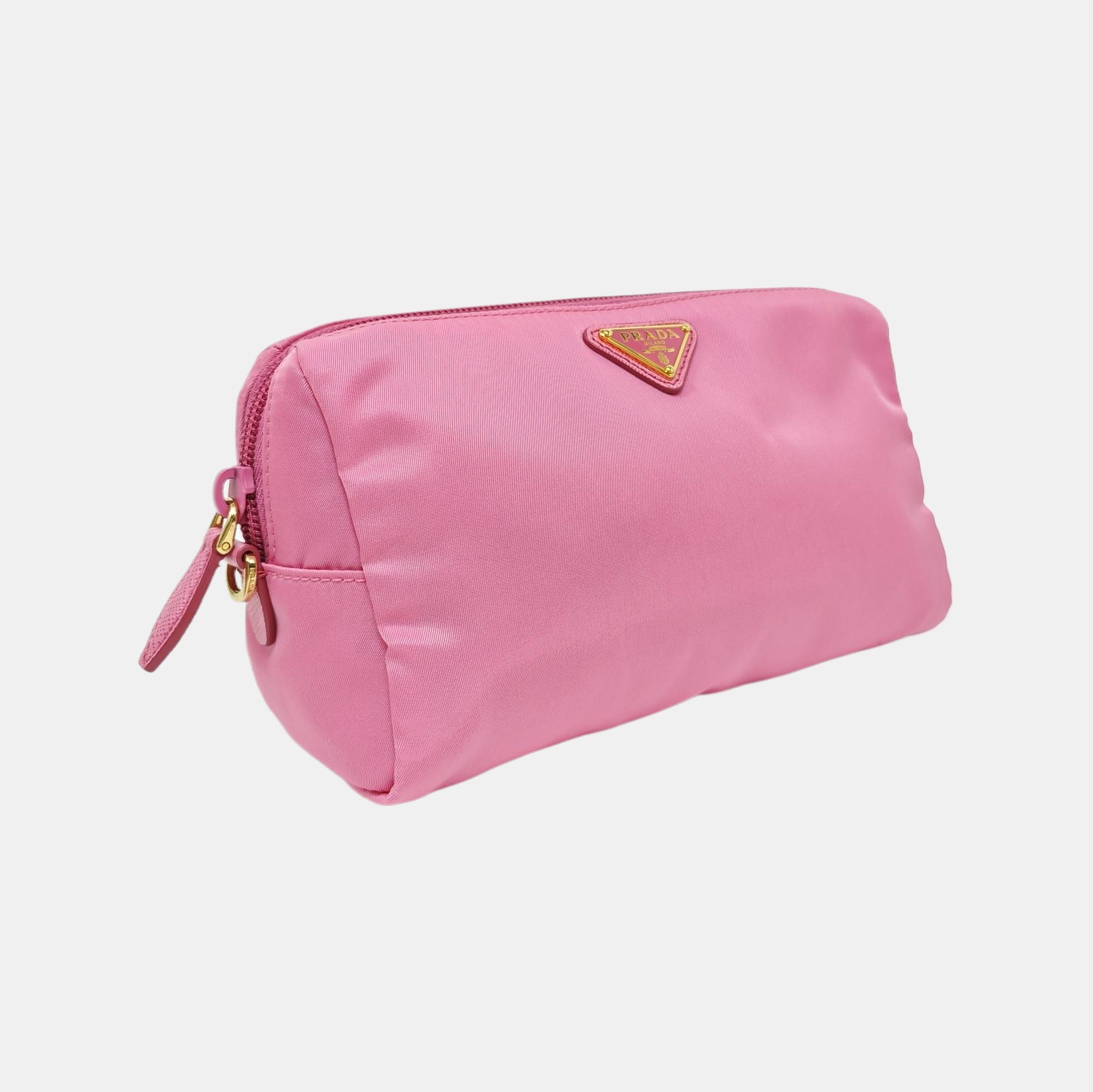 Nylon Clutch Pink