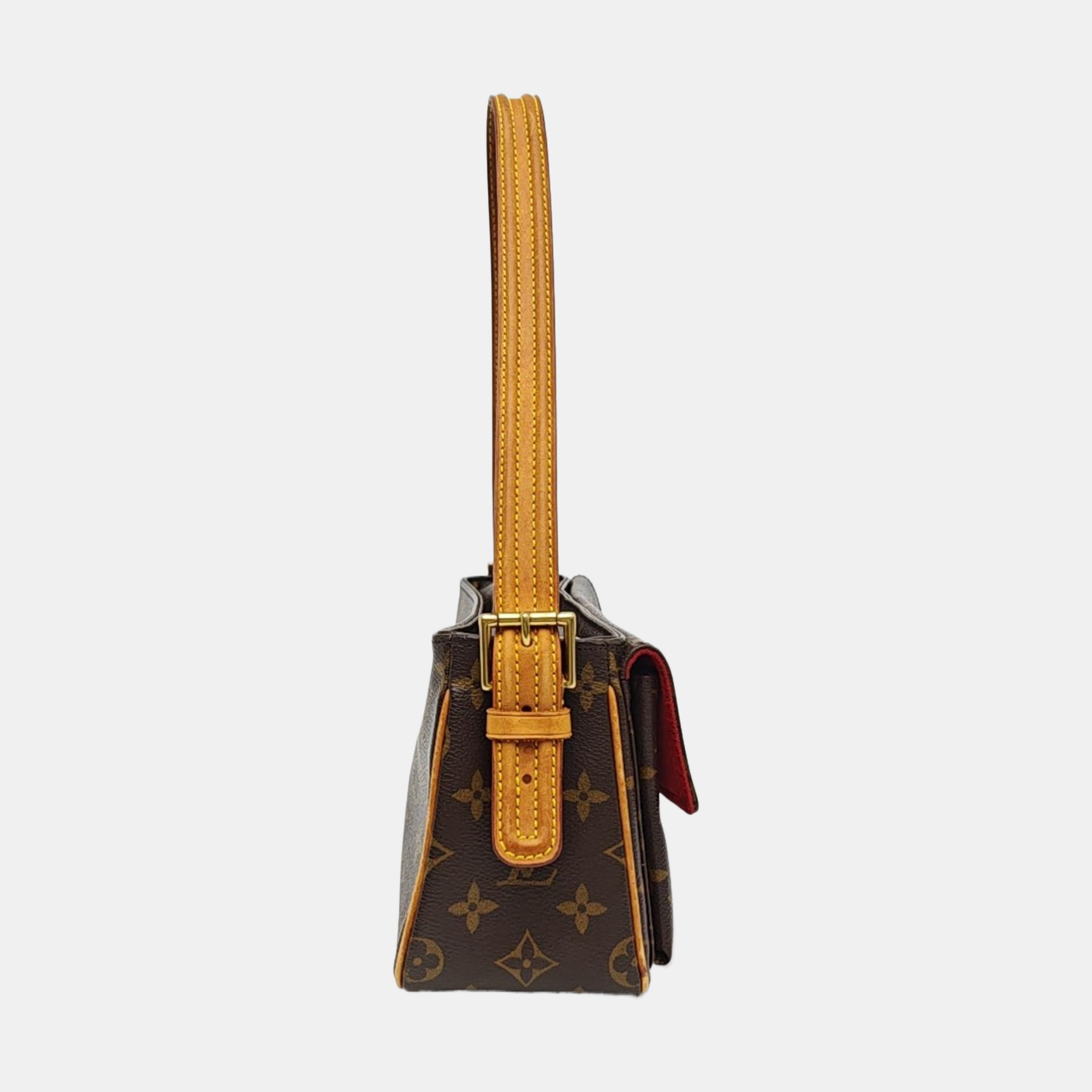 VIVA CITE Monogram Coated Canvas Brown