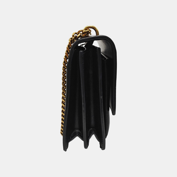 SUNSET Medium Calfskin Black