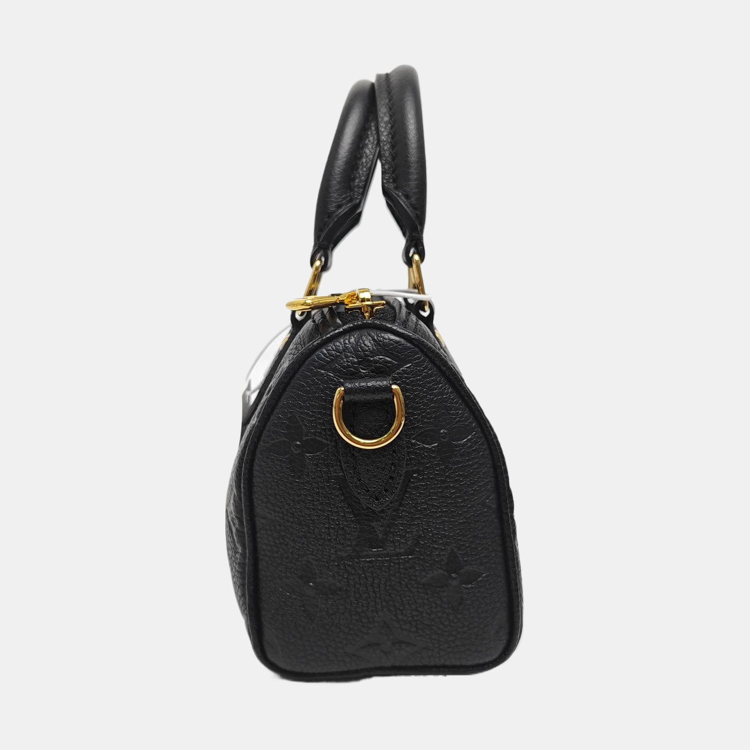 SPEEDY Nano Monogram Calfskin Black