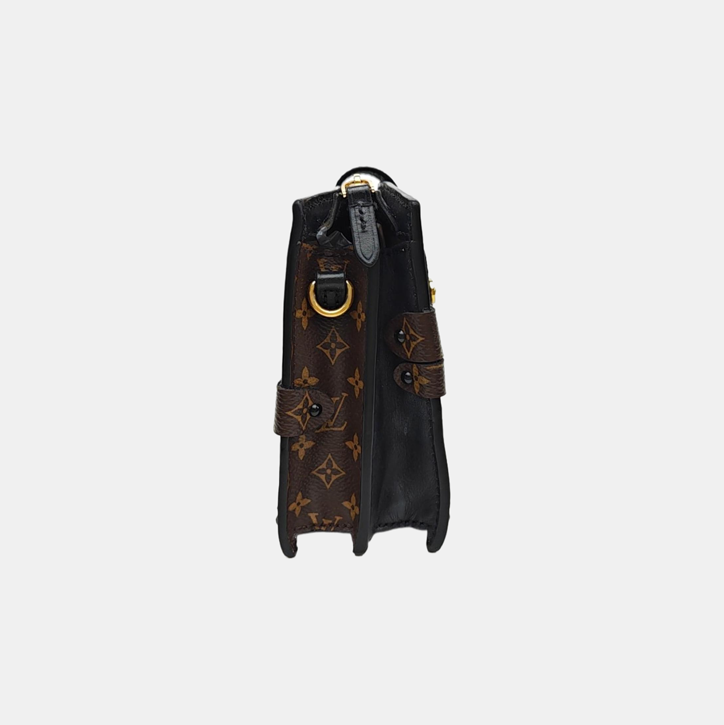 TRUNK Monogram Coated Canvas Brown