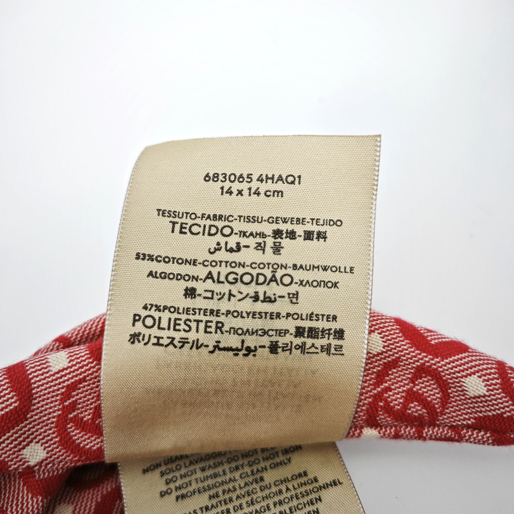 Cotton Hairband Red