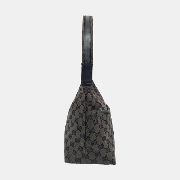 Monogram Canvas Top Handle Bag Black