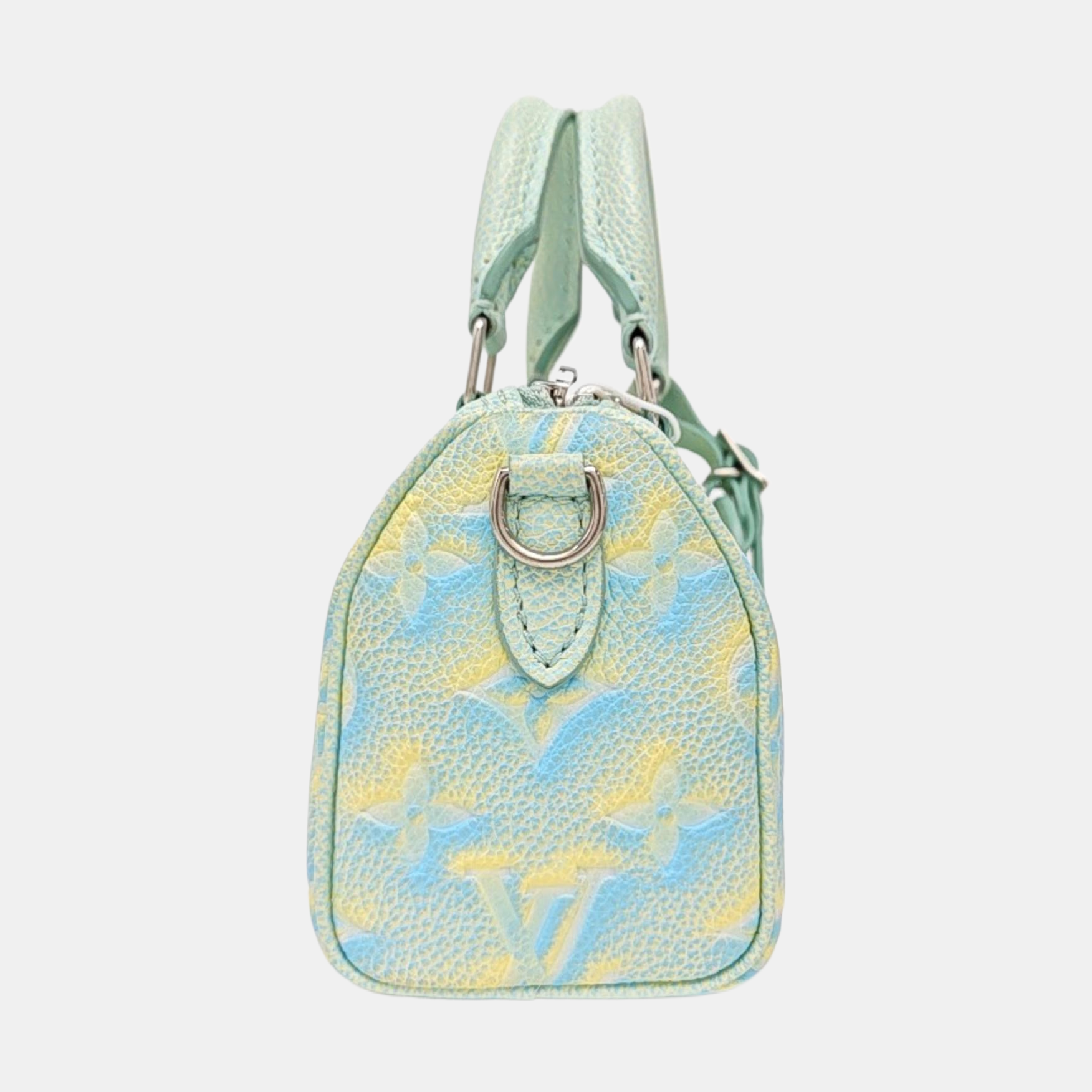 SPEEDY Nano Monogram Calfskin Green