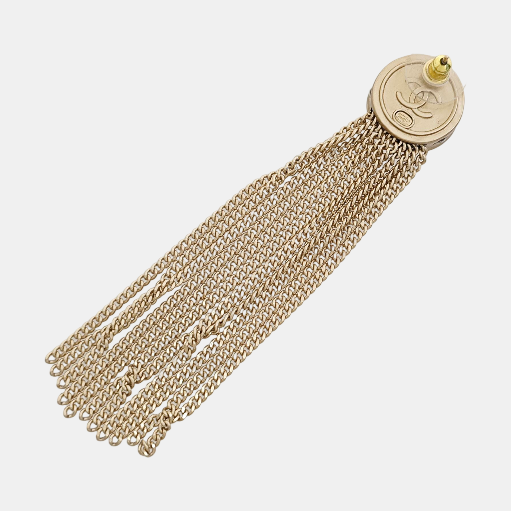 Metal Gold Stud Earrings