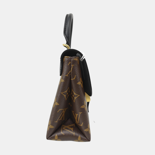 LOCKY BB Monogram Coated Canvas Brown