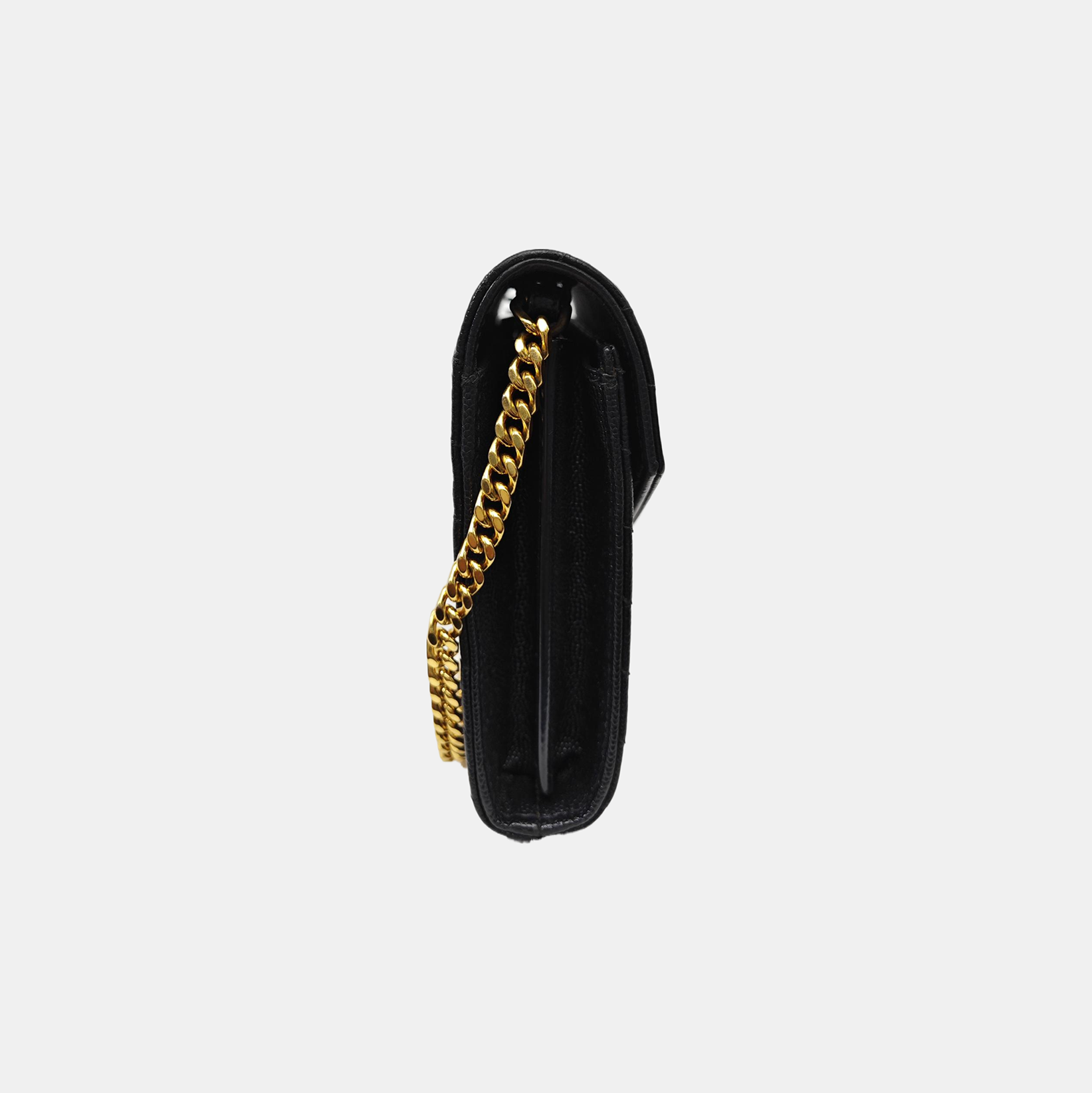 MONOGRAM Medium Chevron Calfskin Black