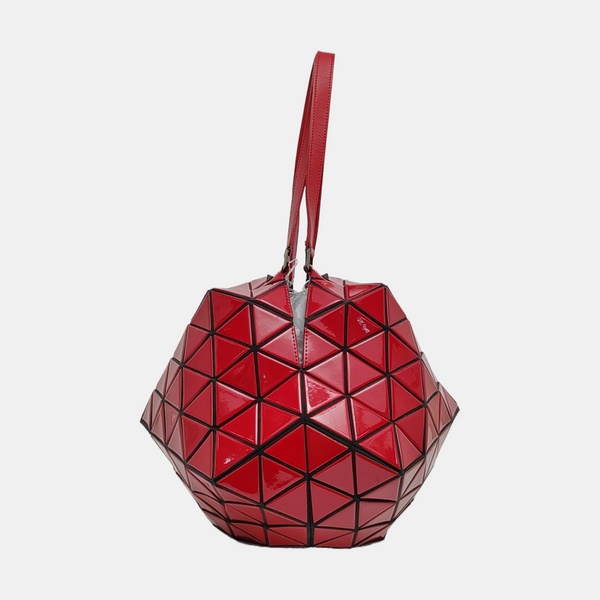 Special Material Shoulder Bag Red