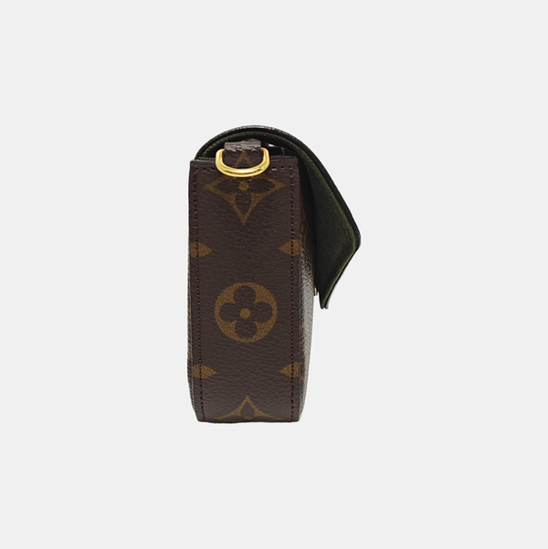 FÉLICIE Monogram Coated Canvas Brown