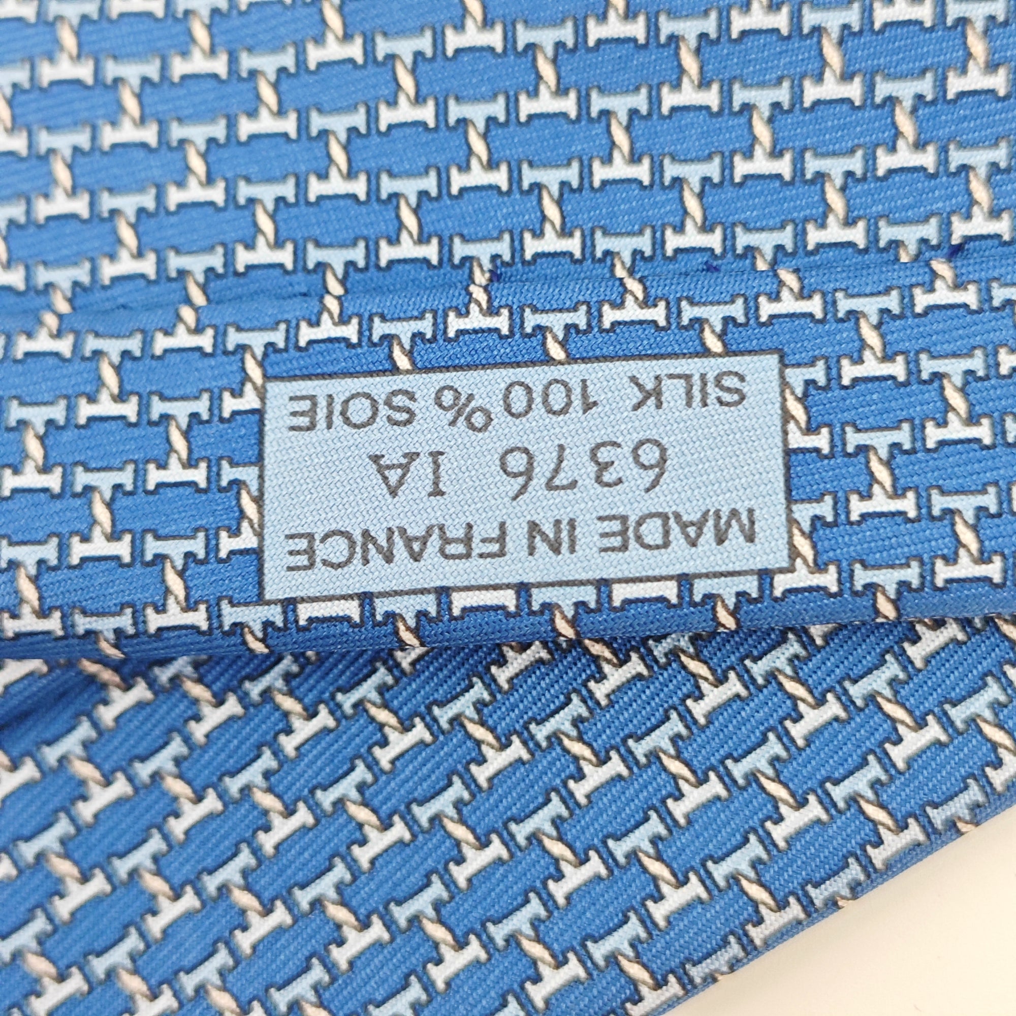 Mulberry Silk Tie Blue