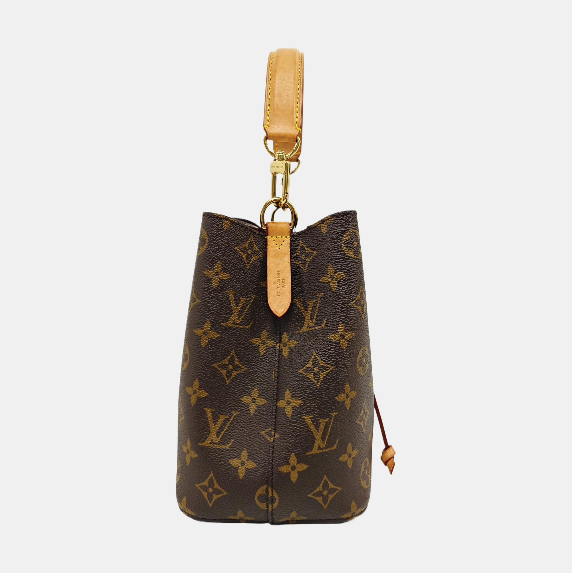 NÉONOÉ BB Monogram Coated Canvas Brown