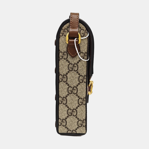 Horsebit 1955 Mini Coated Canvas Beige
