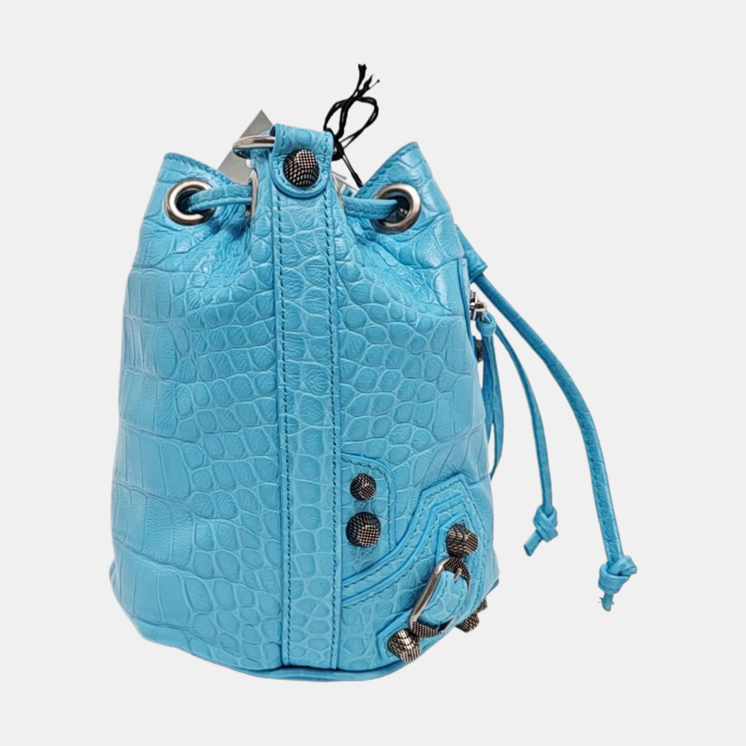 Le Cagole Mini Calfskin Blue