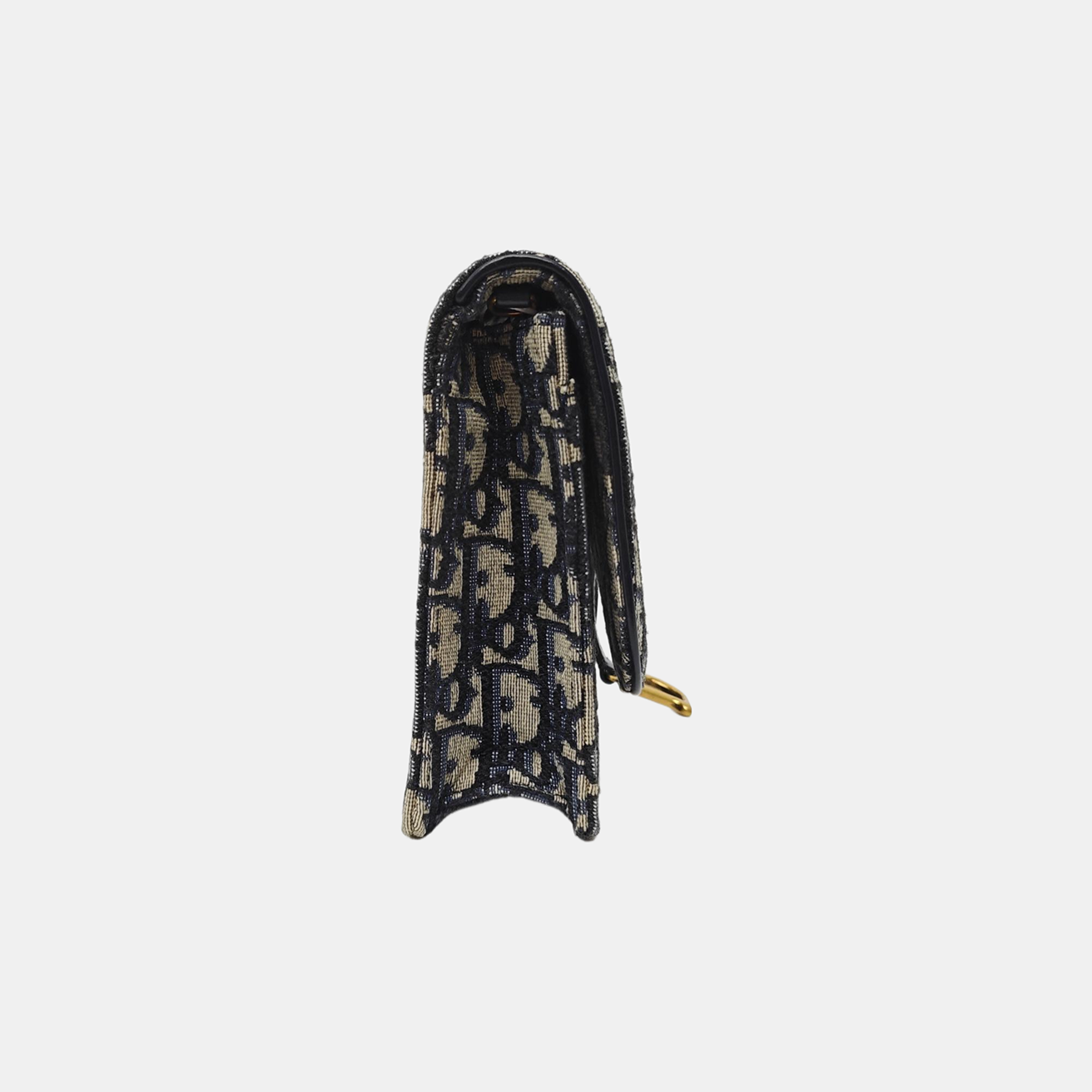 Saddle Mini Oblique Canvas Blue