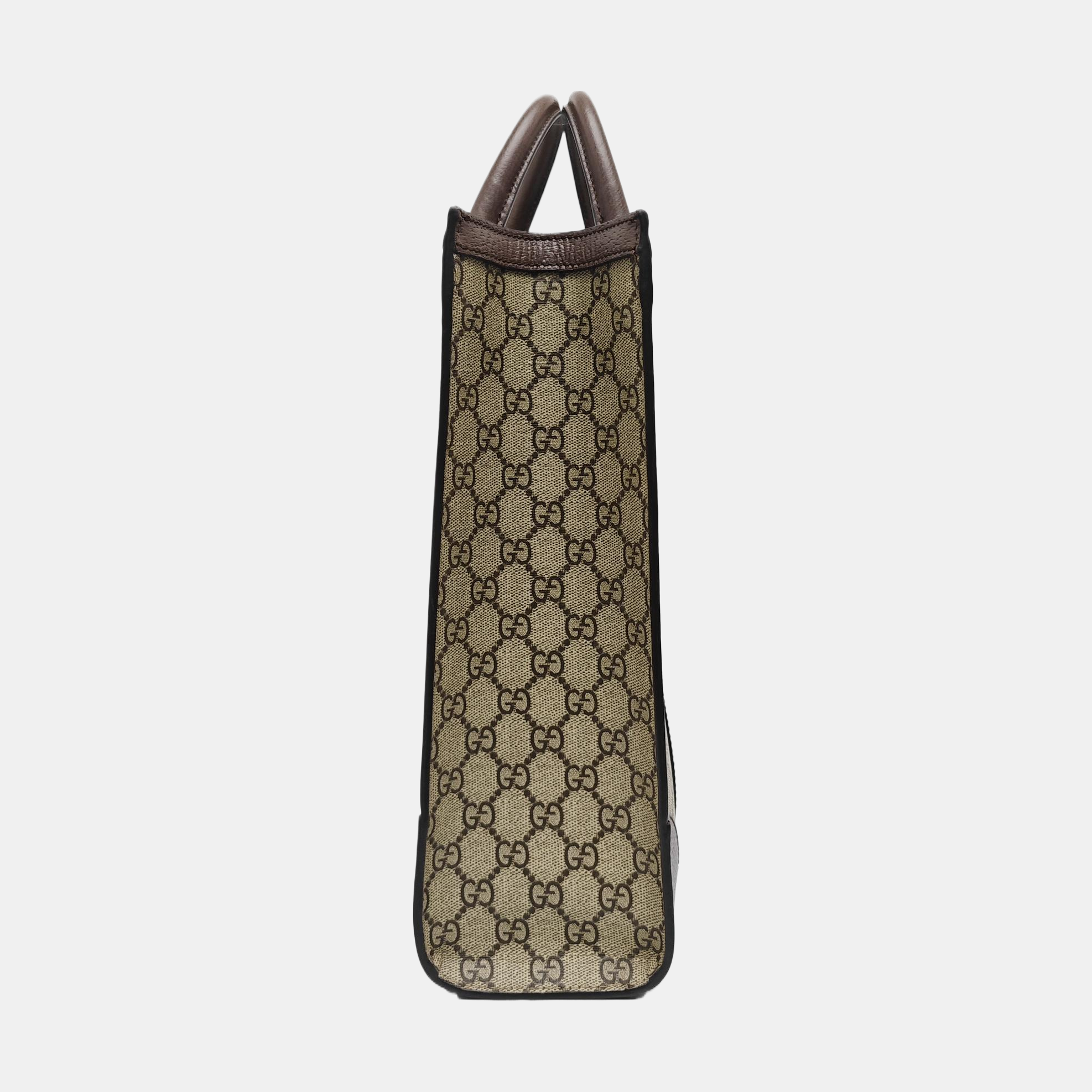 GG Multicolor Medium Monogram Coated Canvas Black