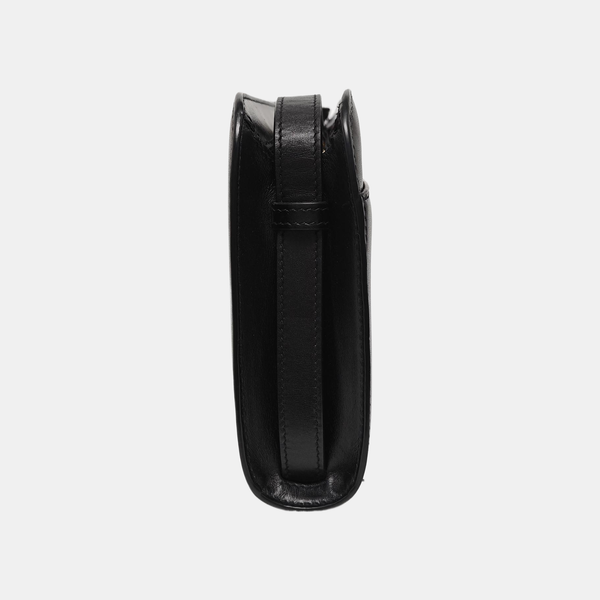 Calfskin Shoulder Bag Black